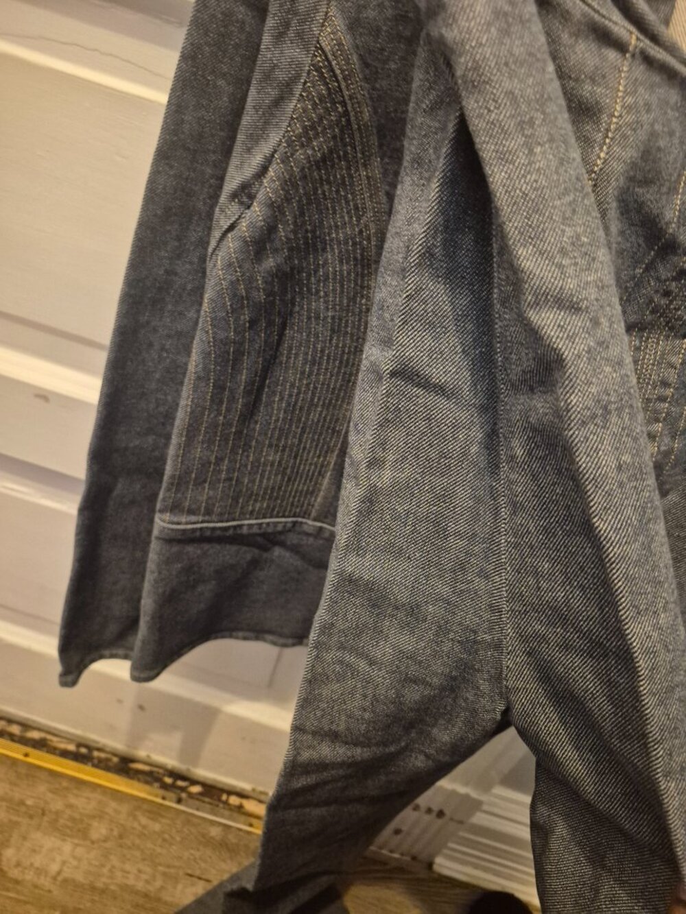 Vintage Company Ellen Tracy Denim Pantys Suit - Picture 3 of 14